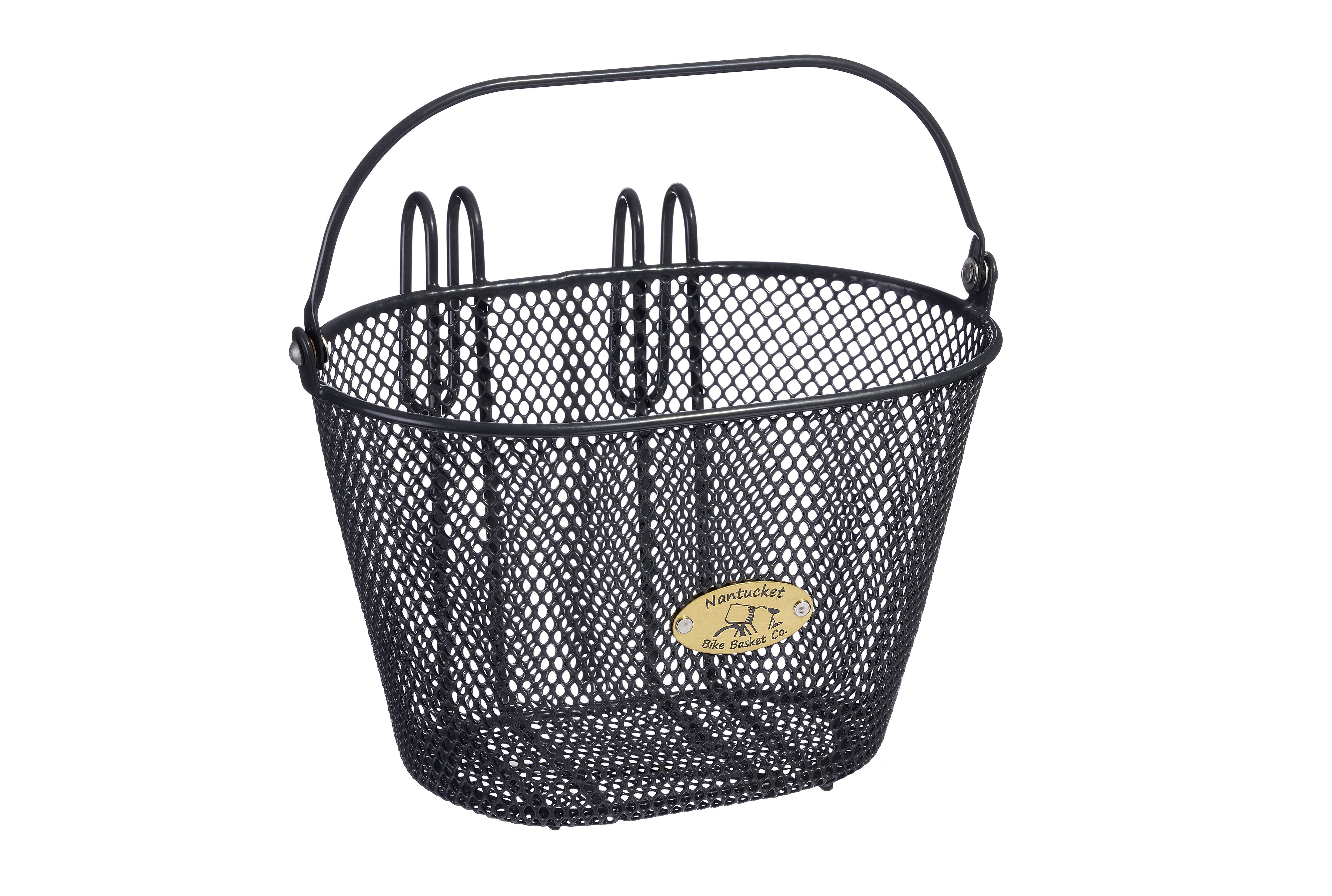 Panier Léger 3.6kg Panier Vélo Enfant Nantucket - Maille Métallique Gris Anthracite - Guidon - 3,6kg Capacité Accessoire Vélo Panier Léger 3.6kg Panier Vélo Enfant Nantucket - Maille Métallique Gris Anthracite - Guidon - 3,6kg Capacité Accessoire Vélo