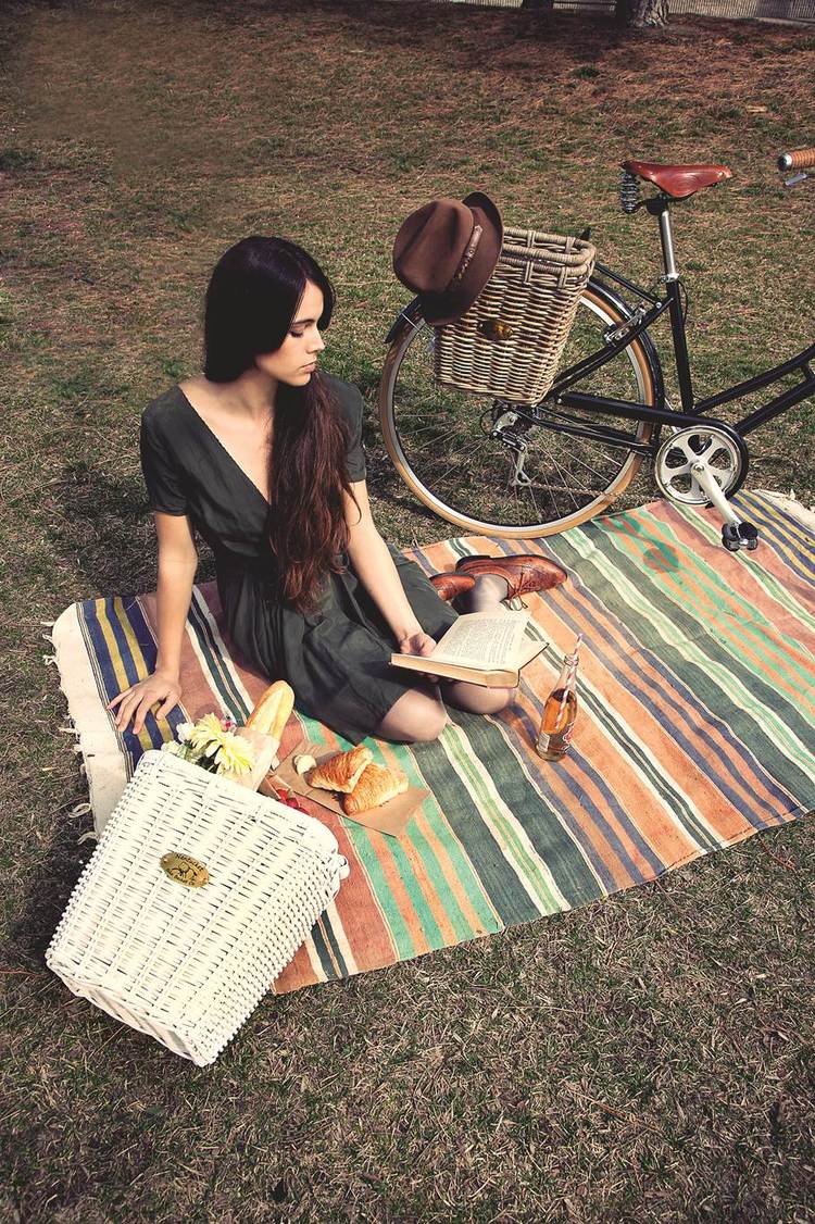 Accessoire Vélo Design Rustique Panier Vélo Jonc De Mer Naturel Accessoire Vélo Design Rustique Panier Vélo Jonc De Mer Naturel