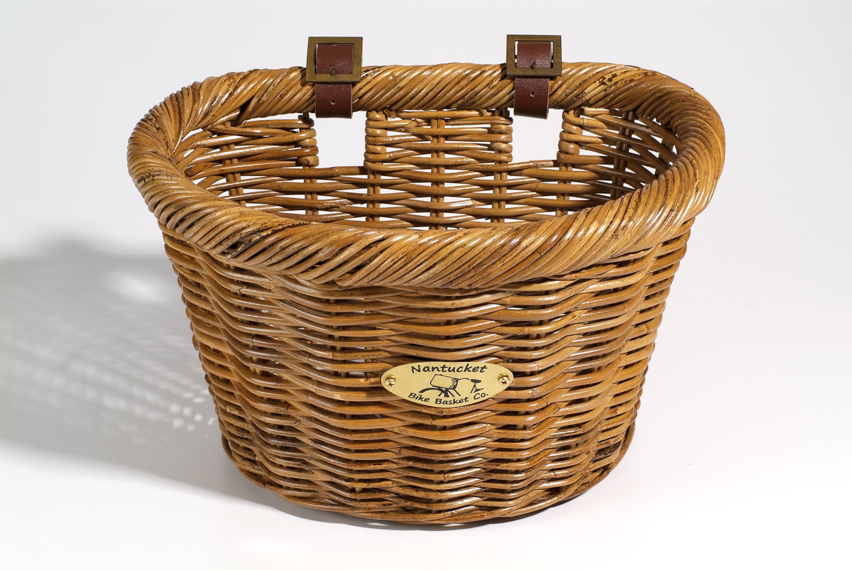 Panier Vélo Enfant Nantucket – Maille Métallique Gris Anthracite, Fixation Facile Au Guidon