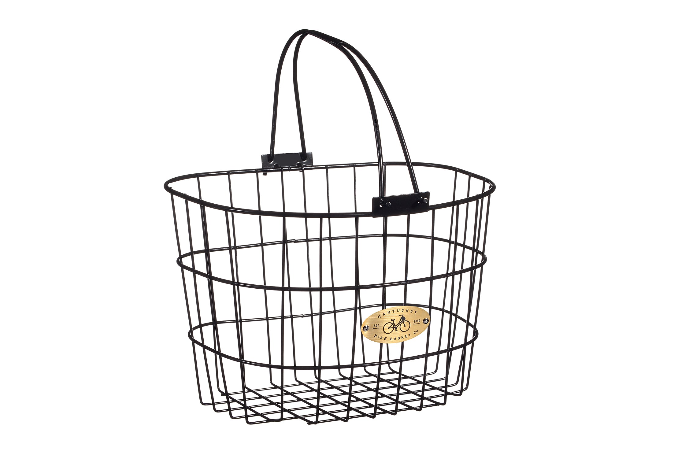 SURFSIDE WIRE D, BLACK Nantucket Bike Basket Co.