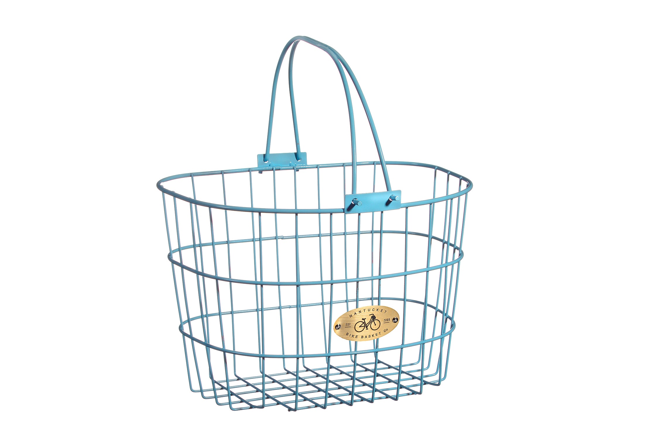 SURFSIDE WIRE D, POWDER BLUE Nantucket Bike Basket Co.